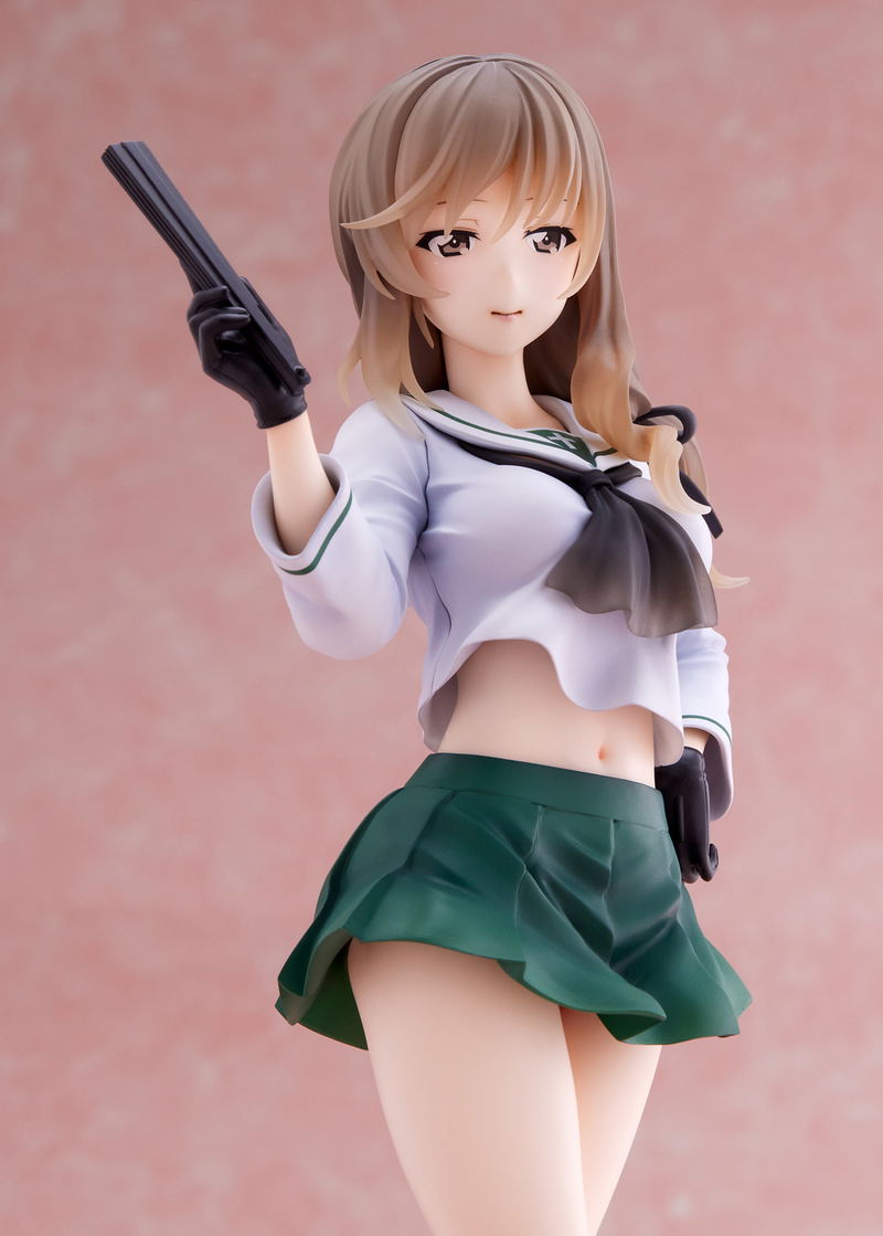 DreamTech Girls Und Panzer Senshado Daisakusen! 1/7 Scale Pre-Painted Figure: Shimada Chiyo Oarai Girls image 6