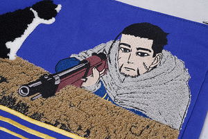 Golden Kamuy Sagara Embroidery Handbag Ogata_