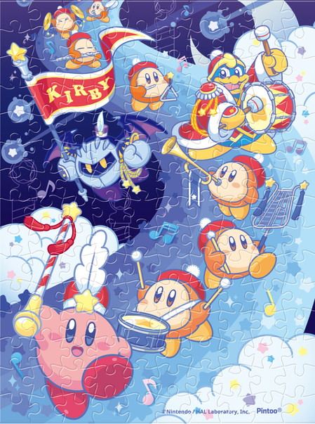Kirby's Dream Land Jigsaw Puzzle Mame Puzzle 150 Piece MA-103 Pupupu Marching Band Ensky