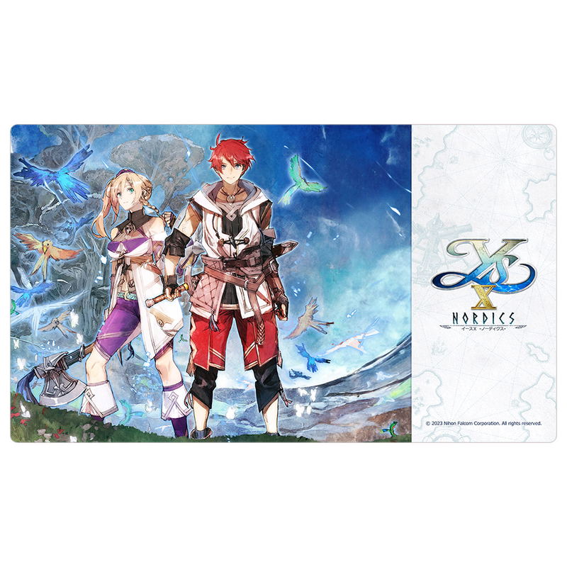 Ys X -NORDICS- Rubber Mat Main Visual image 1