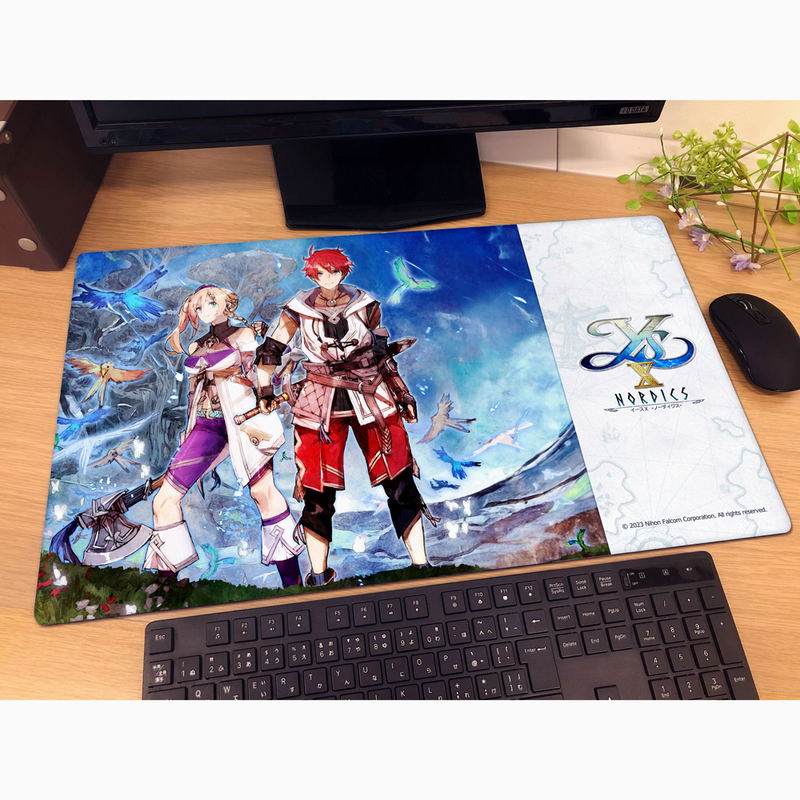 Ys X -NORDICS- Rubber Mat Main Visual image 2