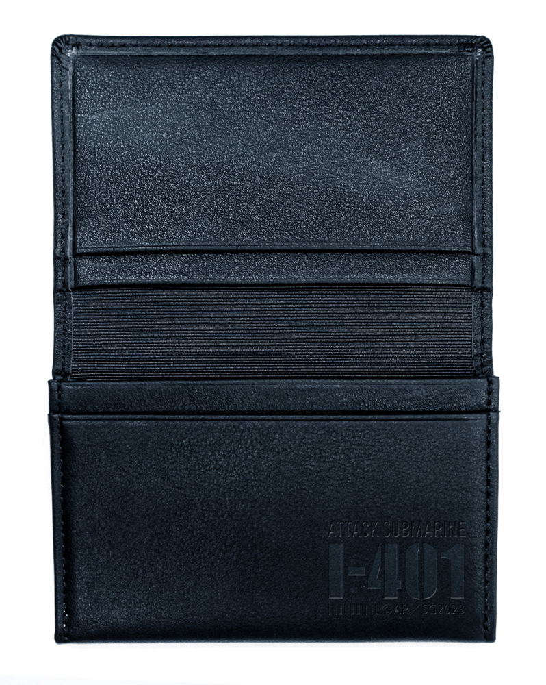 Arpeggio of Blue Steel Synthetic Leather Card Case image 2