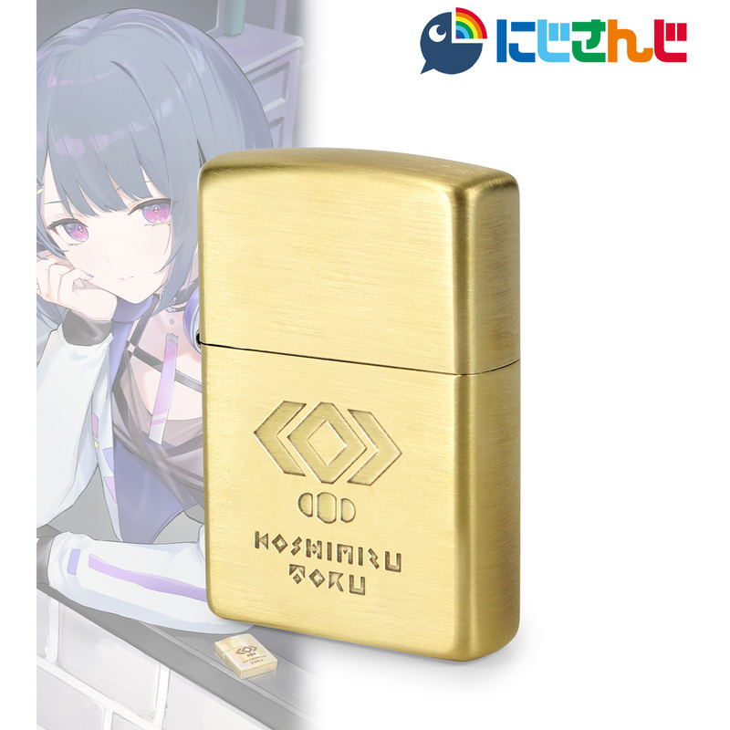 Nijisanji Zippo Collaboration Koshimizu Toru Zippo Case (No fuel or gas included) image 2