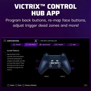 PS5, PS4 & PC Victrix Pro BFG Wireless Controller Midnight Mask
