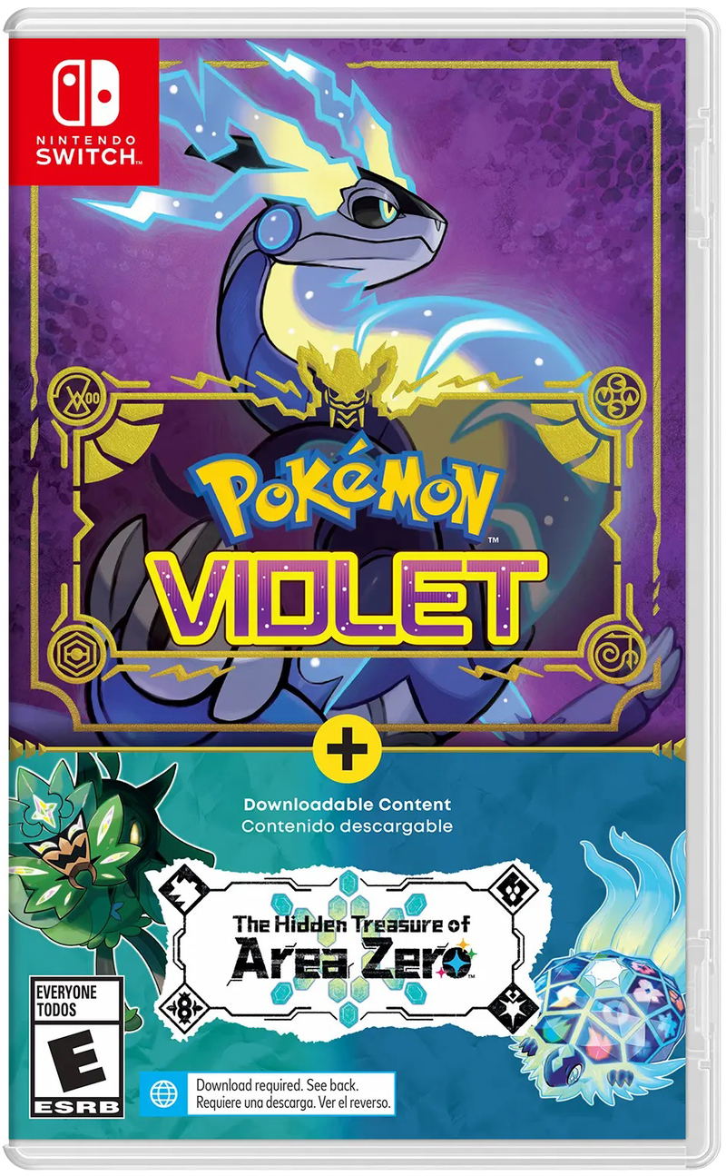 Pokemon Violet + The Hidden Treasure of Area Zero (Multi-Language) image 1