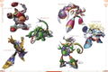 Rockman X Dive Illustration Collection thumbnail 11