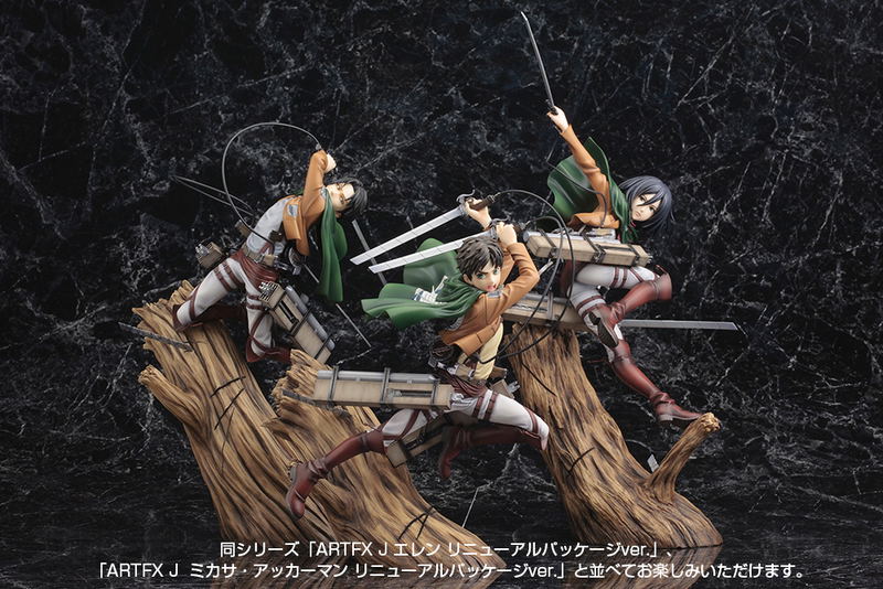ARTFX J Attack on Titan 1/8 Scale Pre-Painted Figure: Levi Renewal Package Ver. (Re-run) image 15