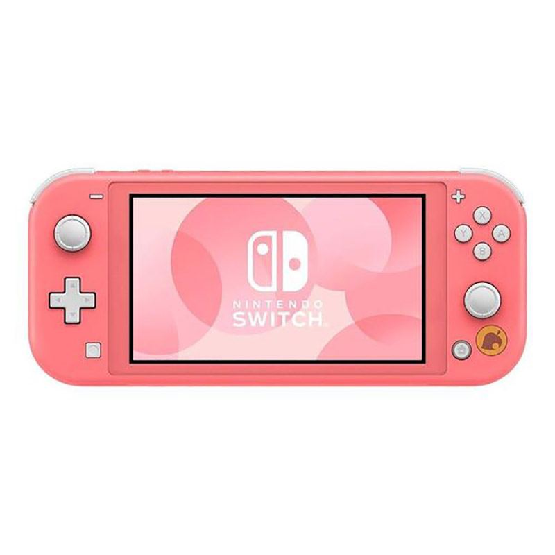 Nintendo Switch Lite [Animal Crossing: Shizue Aloha Pattern] (Coral)