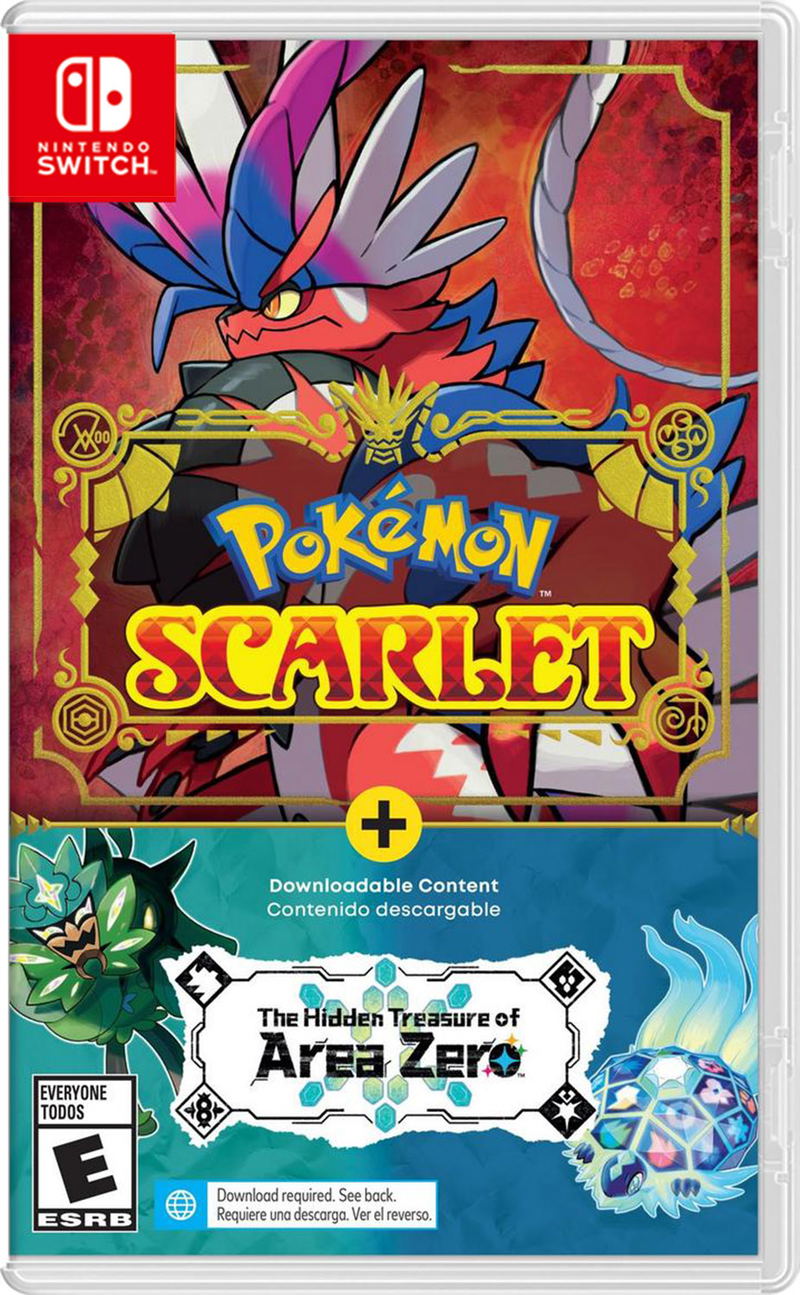 Pokemon Scarlet + The Hidden Treasure of Area Zero for Nintendo Switch -  Bitcoin & Lightning accepted