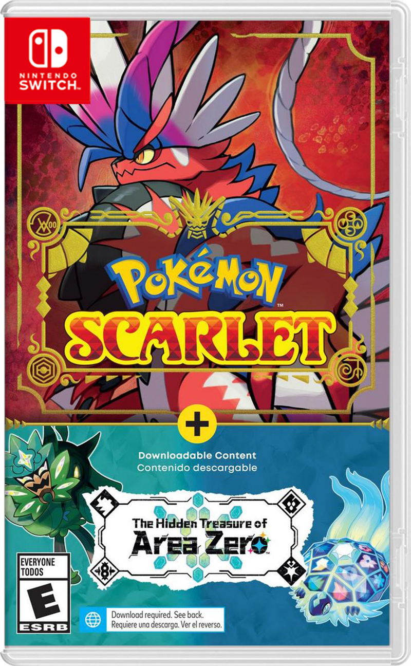 Pokemon Scarlet + The Hidden Treasure of Area Zero image 1