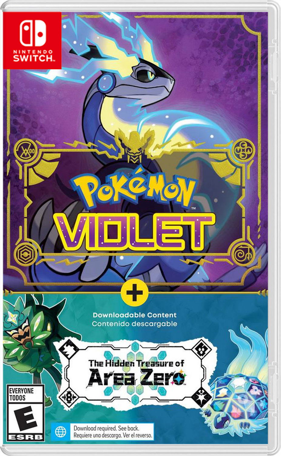 Игра Pokemon Scarlet and Violet Double Pack (Nintendo Switch)