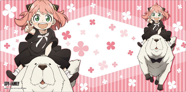 Bushiroad Rubber Mat Collection V2 Vol. 1040 SPY x FAMILY Anya Forger & Bond Forger image 1