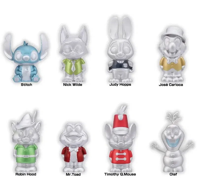 Disney100 Soft Vinyl Puppet Mascot 2 (Set of 8 Pieces) image 1