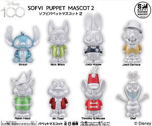 Disney100 Soft Vinyl Puppet Mascot 2 (Set of 8 Pieces)