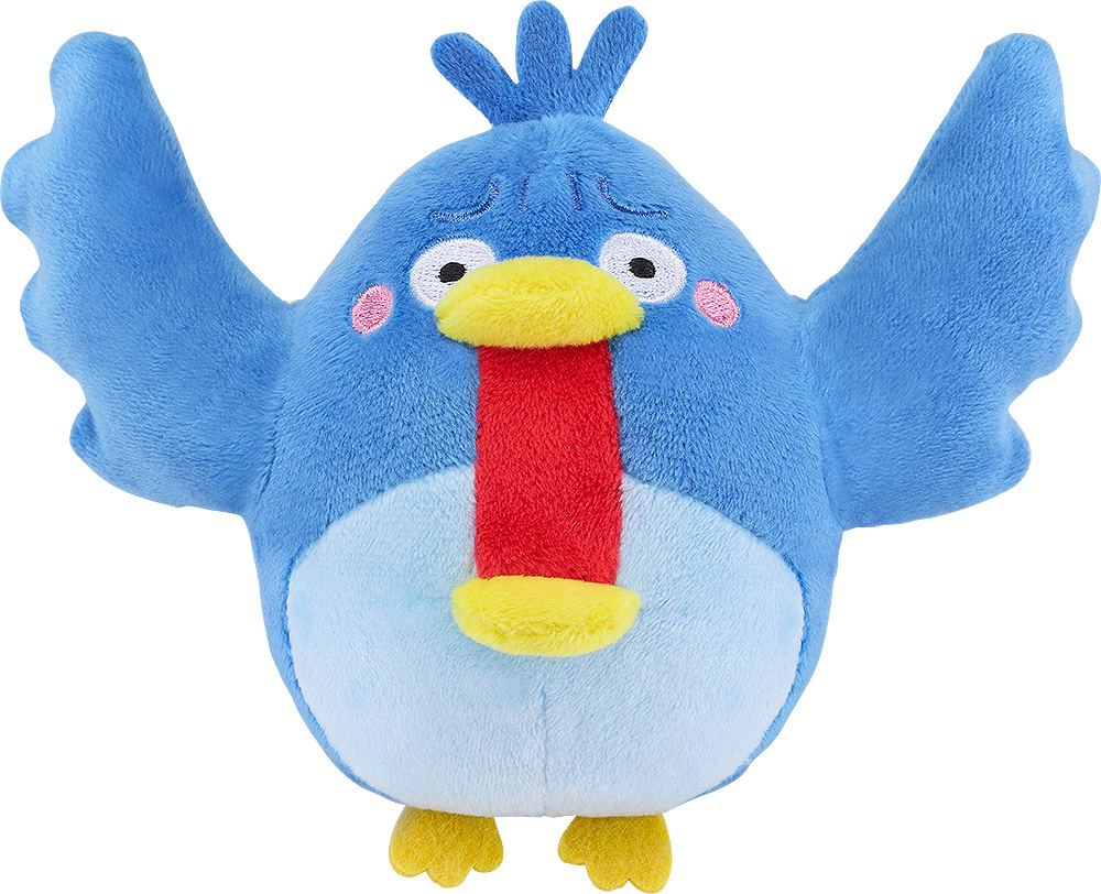 Irasutoya Plushie: Fired Blue Bird Good Smile