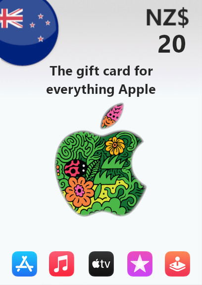 Apple Gift Card 20 NZD | New Zealand Account <span class="ext ext_digital">digital</span> image 1