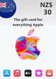 Apple Gift Card 30 NZD | New Zealand Account