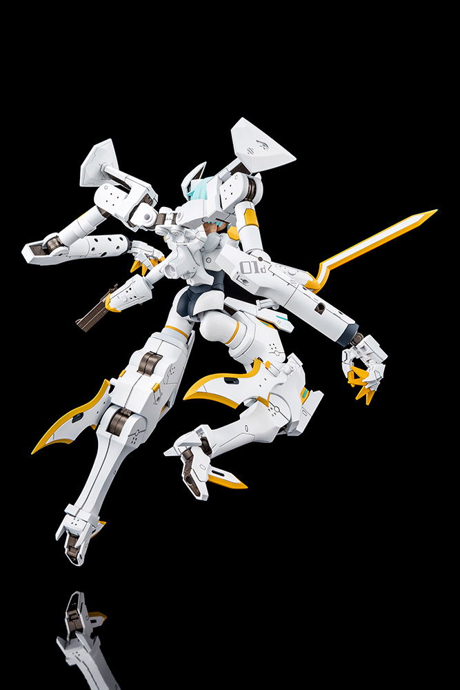 Megami Device x Busou Shinki 1/1 Scale Plastic Model Kit: Type Evil Strarf Repaint Color Version image 3