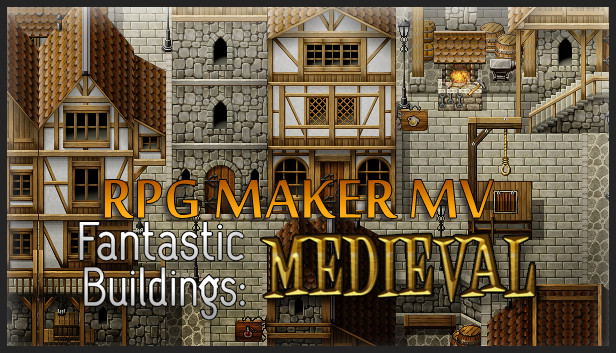 Rpg Maker Mv Fantastic Buildings Medieval Dlc Dlc Steam Digital For Windows Mac Linux 5475