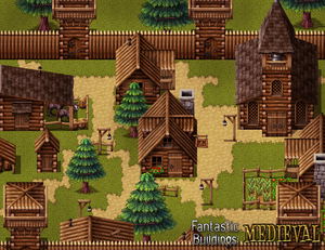 RPG Maker MV: Fantastic Buildings - Medieval (DLC)_