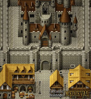 RPG Maker MV: Fantastic Buildings - Medieval (DLC)_