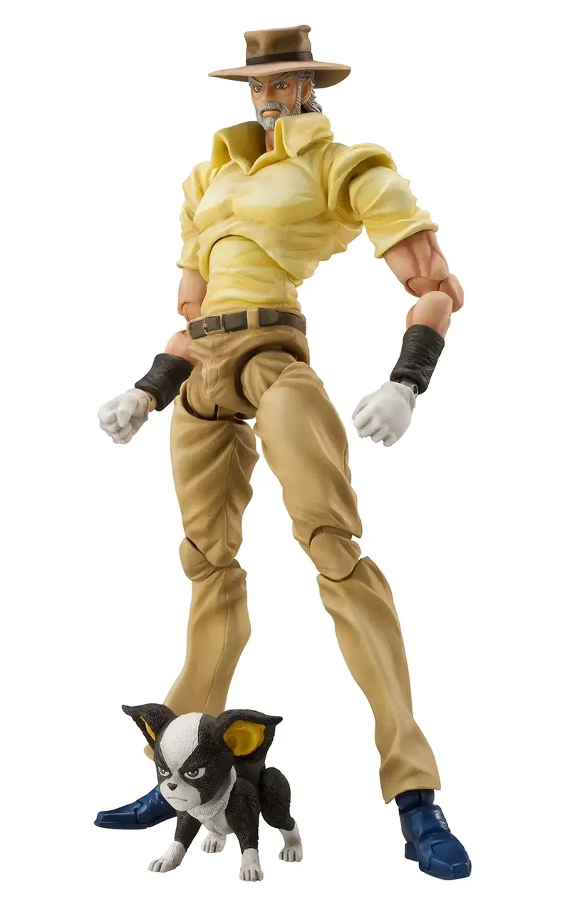 Super Action Statue JoJo's Bizarre Adventure Part III: Joseph Joestar & Iggy (Re-run) image 1
