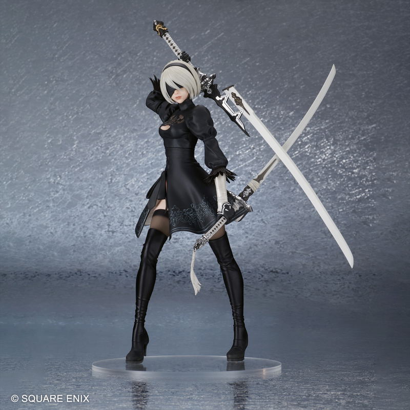 Nier:Automata Pre-Painted Figure: 2B (YoRHa No. 2 Type B) Version 2.0 image 1