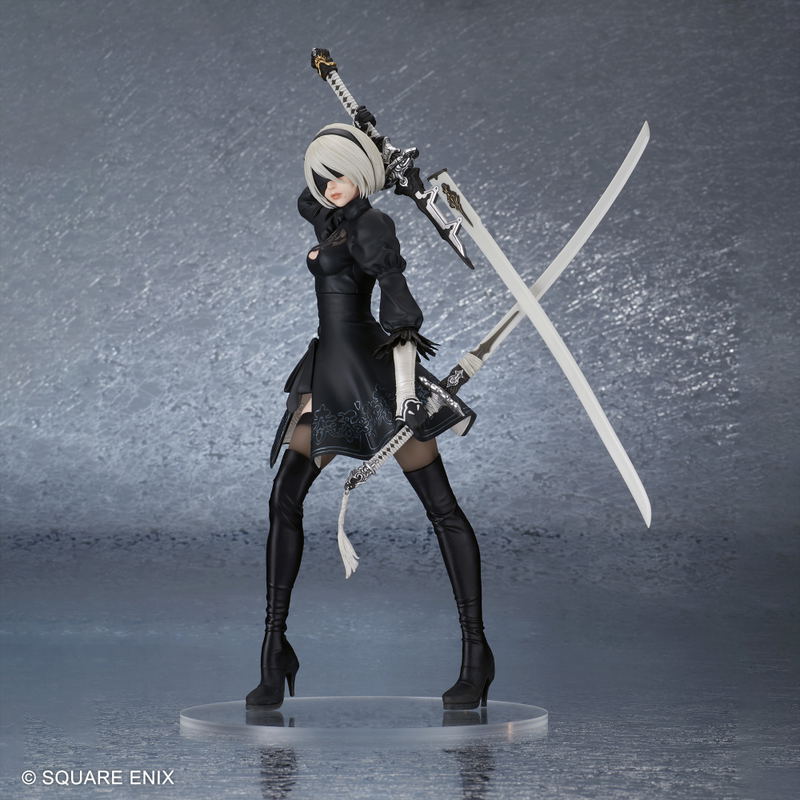 Nier:Automata Pre-Painted Figure: 2B (YoRHa No. 2 Type B) Version 2.0 image 2