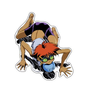 Cowboy Bebop Ed Outdoor Compatible Sticker Cowboy Bebop_