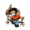 Cowboy Bebop Ed Outdoor Compatible Sticker Cowboy Bebop thumbnail 1