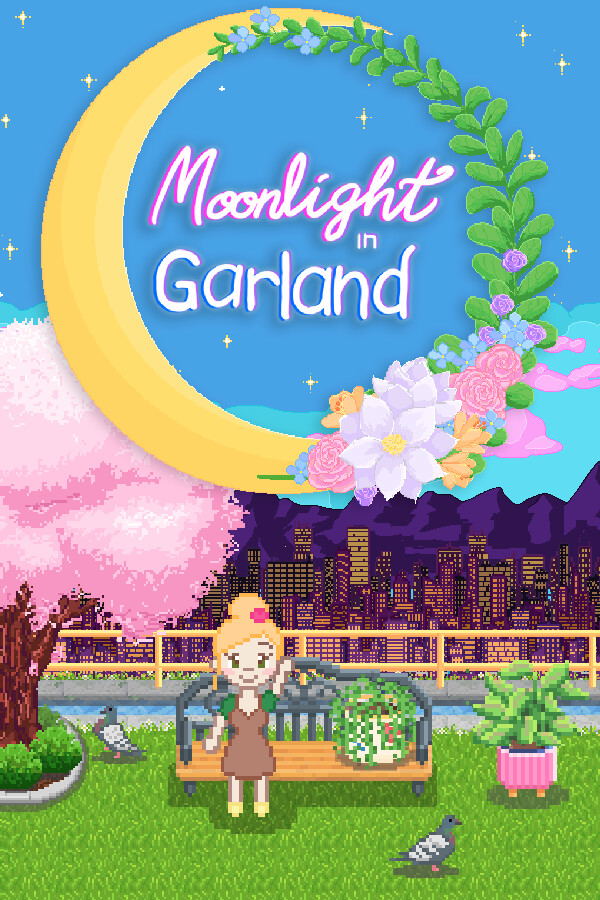 Moonlight In Garland <span class="ext" style="background-color: #2a475e; color: #FFFFFF;">STEAM</span> <span class="ext ext_digital">digital</span> image 1