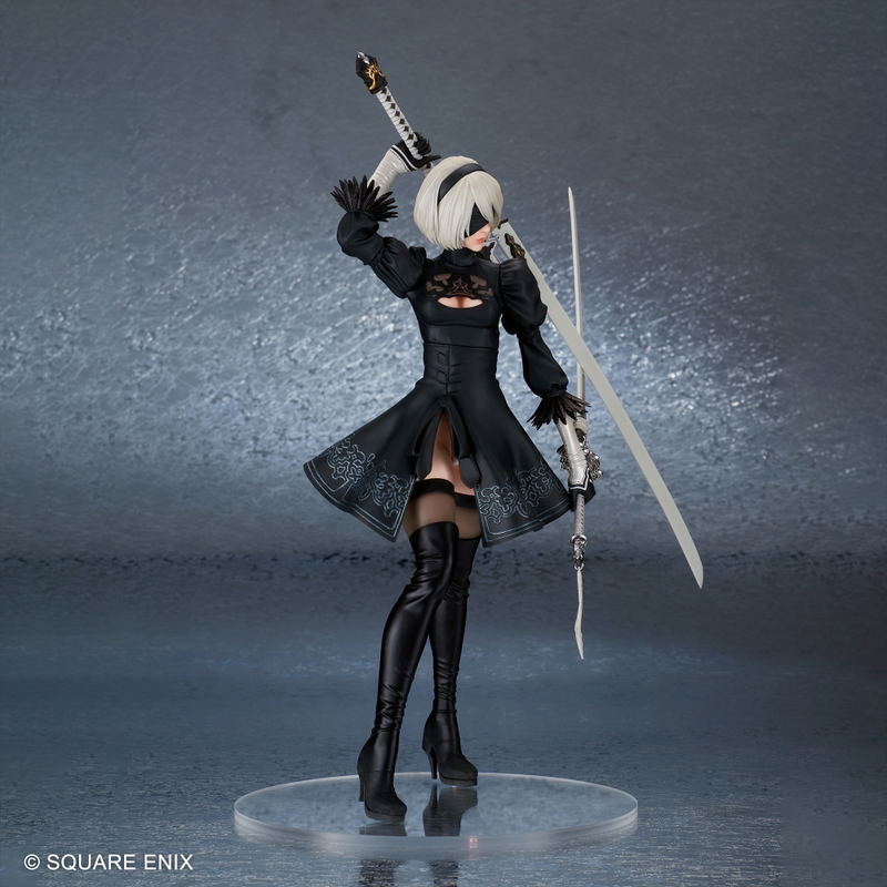 Nier:Automata Pre-Painted Figure: 2B (YoRHa No. 2 Type B) Version 2.0 image 10
