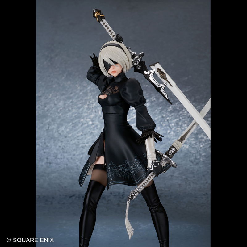 Nier:Automata Pre-Painted Figure: 2B (YoRHa No. 2 Type B) Version 2.0 image 11