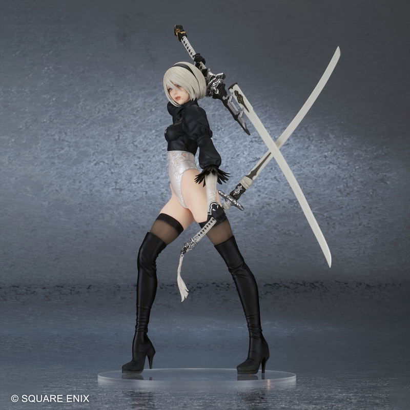 Nier:Automata Pre-Painted Figure: 2B (YoRHa No. 2 Type B) Version 2.0 image 15