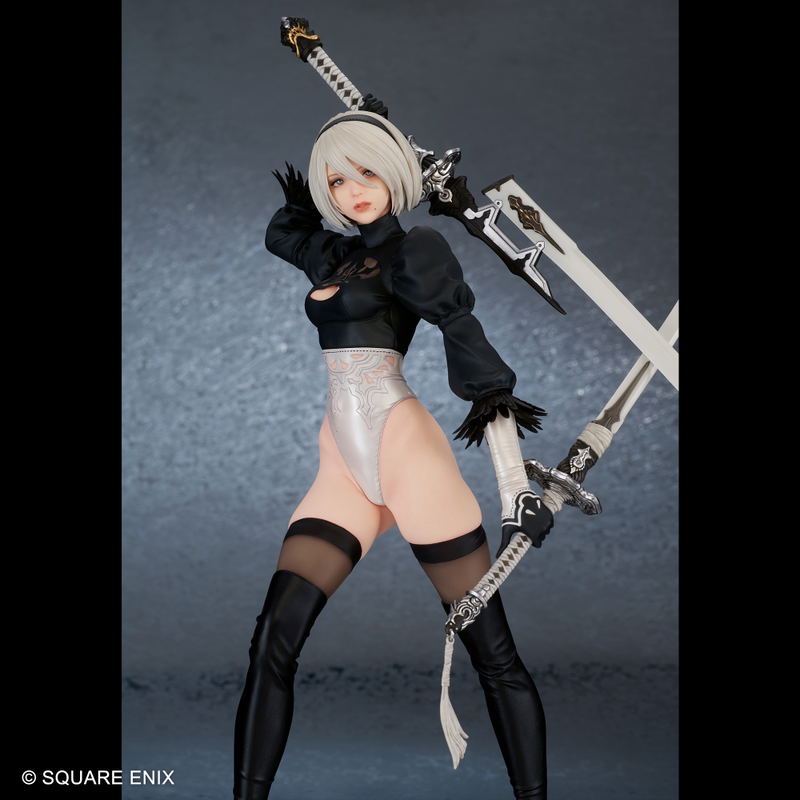 Nier:Automata Pre-Painted Figure: 2B (YoRHa No. 2 Type B) Version 2.0 image 21
