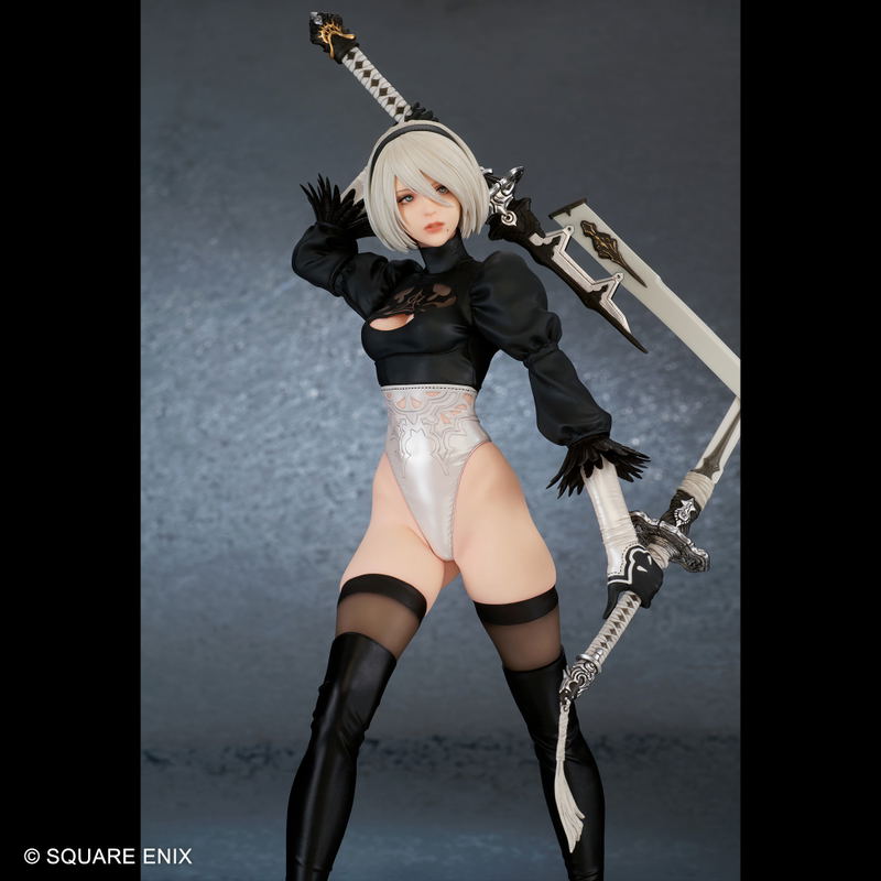 Nier:Automata Pre-Painted Figure: 2B (YoRHa No. 2 Type B) Version 2.0 image 22