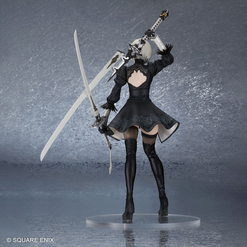 Nier:Automata Pre-Painted Figure: 2B (YoRHa No. 2 Type B) Version 2.0 image 4