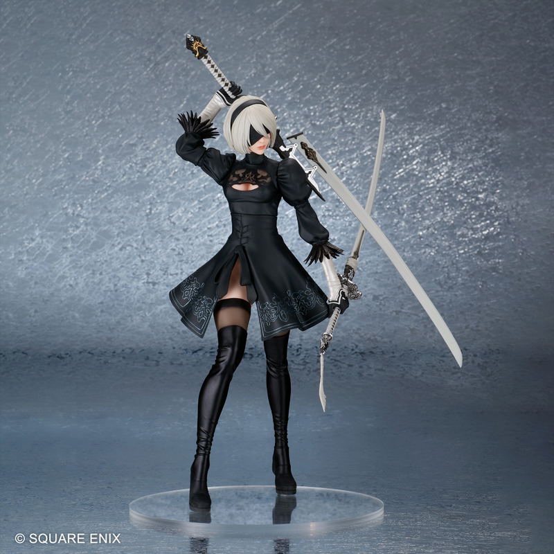 Nier:Automata Pre-Painted Figure: 2B (YoRHa No. 2 Type B) Version 2.0 image 6