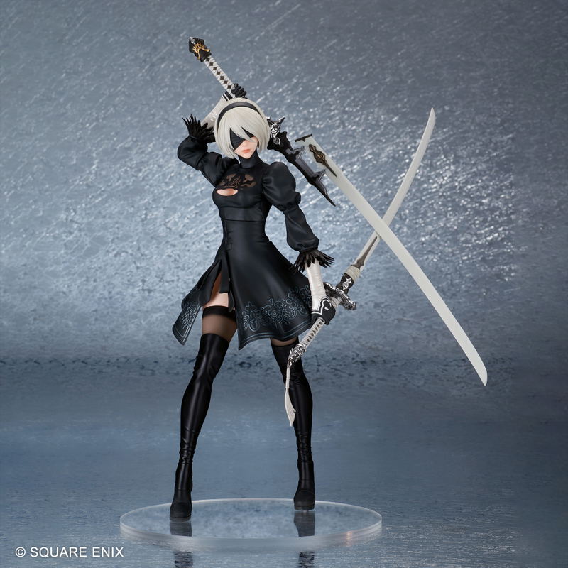 Nier:Automata Pre-Painted Figure: 2B (YoRHa No. 2 Type B) Version 2.0 image 7