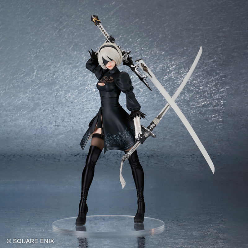 Nier:Automata Pre-Painted Figure: 2B (YoRHa No. 2 Type B) Version 2.0 image 8