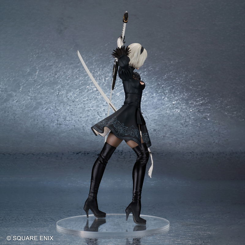 Nier:Automata Pre-Painted Figure: 2B (YoRHa No. 2 Type B) Version 2.0 image 9