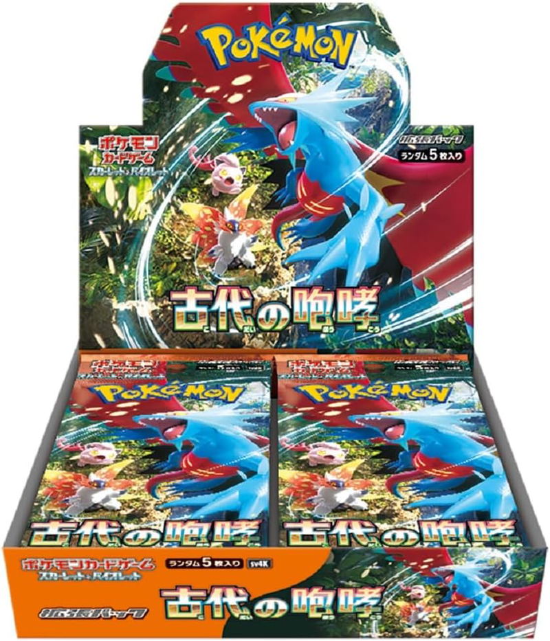 Pokemon Card Game Scarlet & Violet Expansion Pack Ancient Roar (Set of 30 Packs) (Re-run) image 1