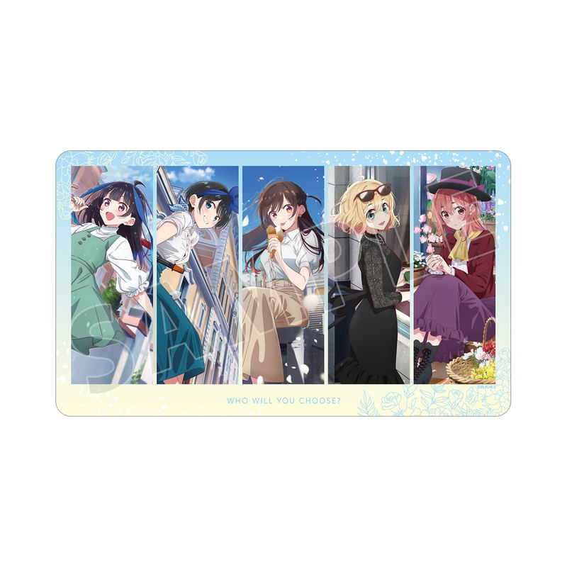 Rent-A-Girlfriend Date Visual Group Multi Desk Mat image 1