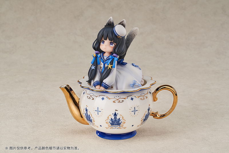 Ribose DLC Series Tea Time Cats: Cow Cat Non-Scale Figurine image 2