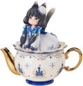 Ribose DLC Series Tea Time Cats: Cow Cat Non-Scale Figurine thumbnail 1