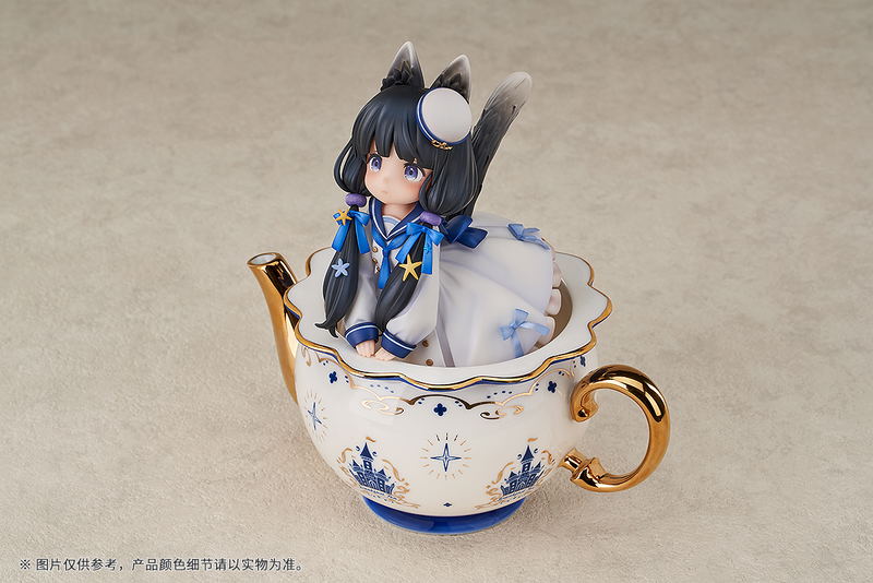 Ribose DLC Series Tea Time Cats: Cow Cat Non-Scale Figurine image 4