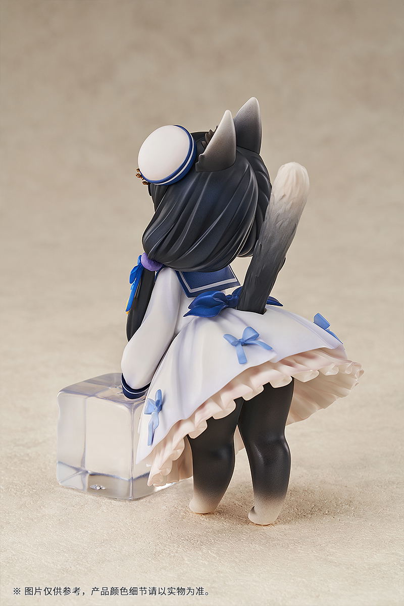 Ribose DLC Series Tea Time Cats: Cow Cat Non-Scale Figurine