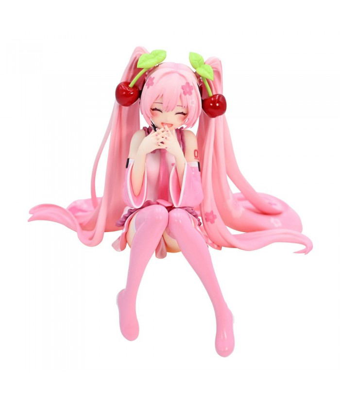 Hatsune Miku Noodle Stopper Figure: Sakura Miku 2023 Smile Ver. image 1