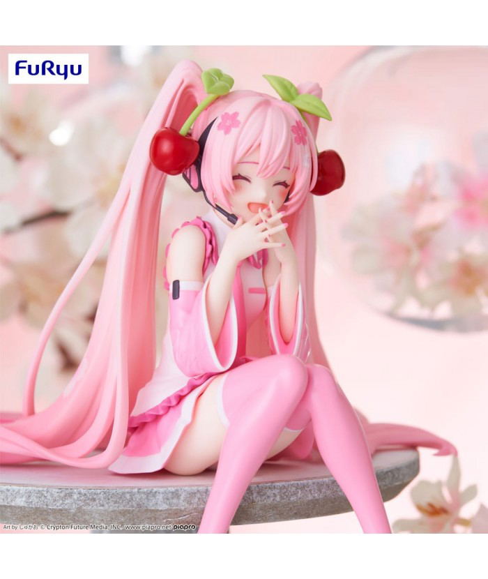 Hatsune Miku Noodle Stopper Figure: Sakura Miku 2023 Smile Ver. image 8
