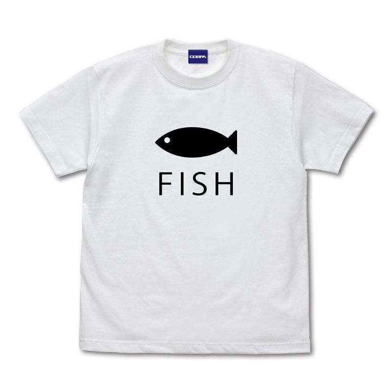 Hirayasumi - Hirayasumi Fish T-shirt (White
